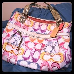 Large Coach tote